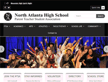 Tablet Screenshot of northatlantahigh.org